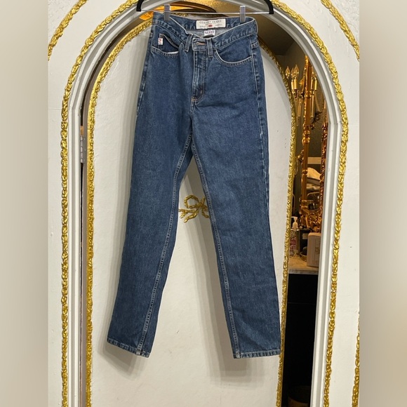 Vintage GUESS USA 1050 Jeans High Rise Narrow Leg – Made in USA – 28” Waist - Picture 4 of 11